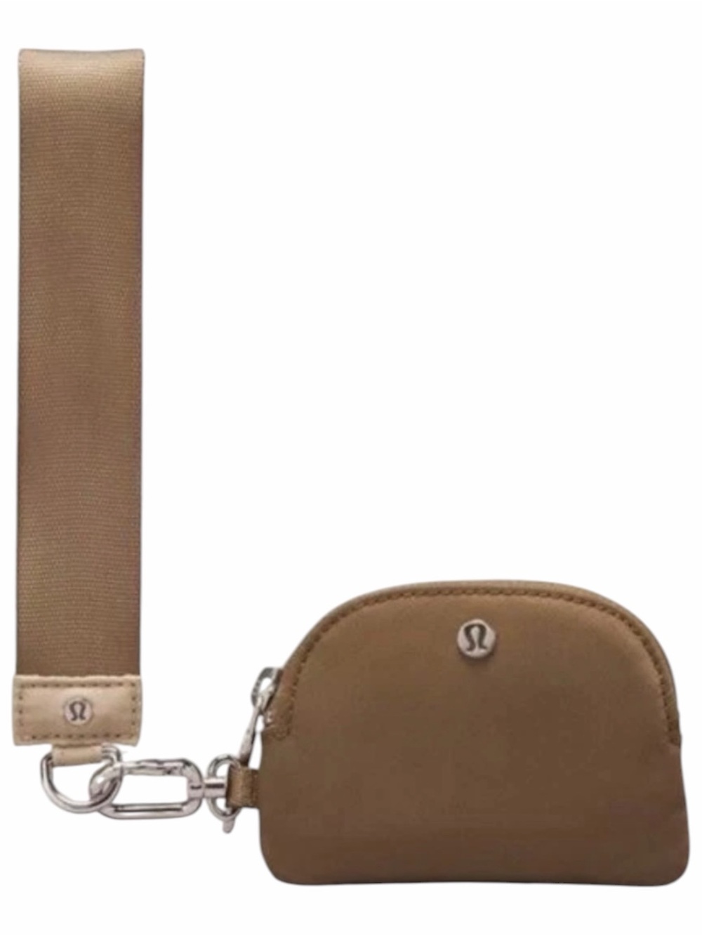Lululemon Dual Pouch Wristlet In Neutral Rare Sold Out - Picture 3 of 3
